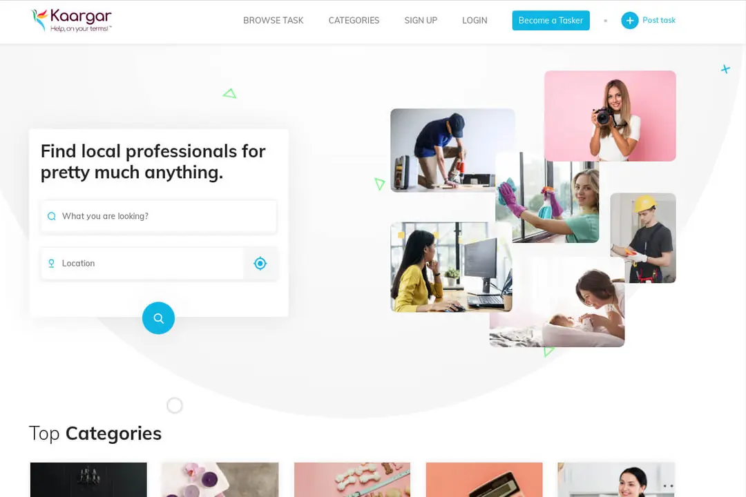 Kaargar global job platform